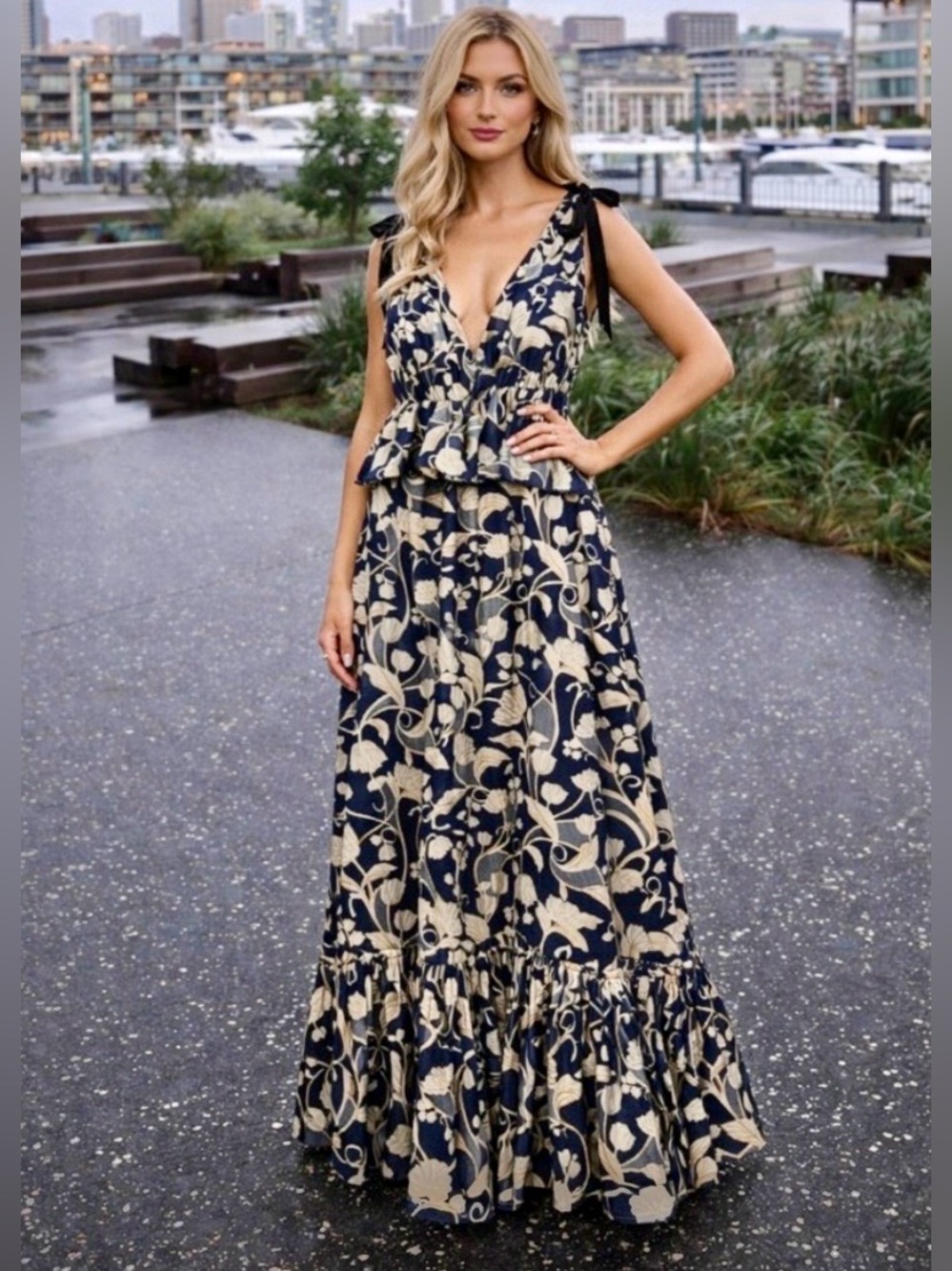 AGUA BENDITA Infinito Perla Maxi Dress - Picture 4 of 16